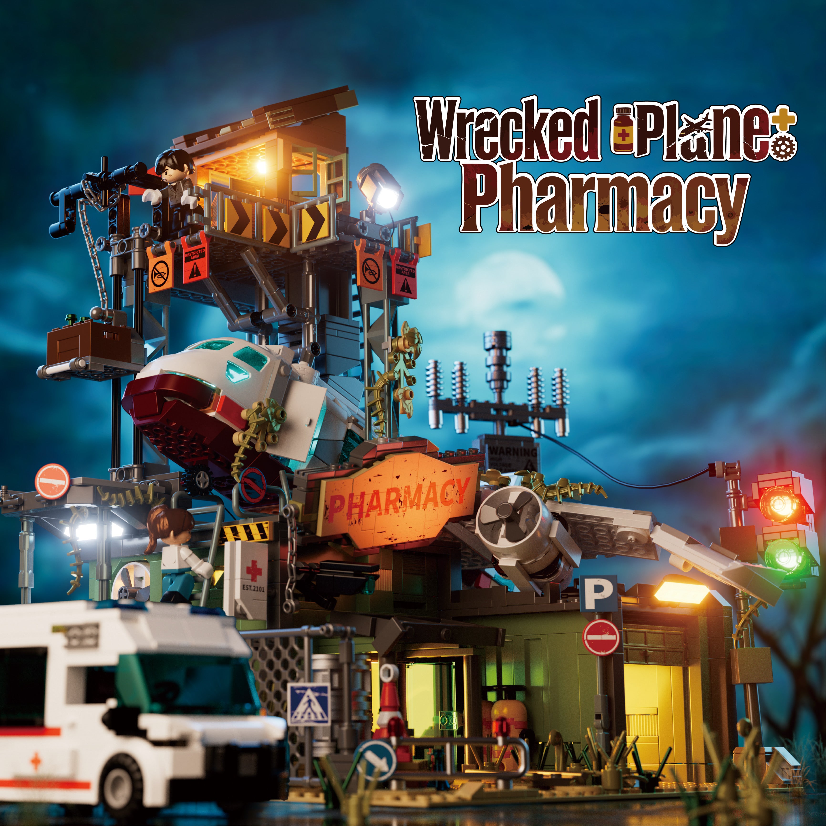 Wrecked Plane Pharmacy