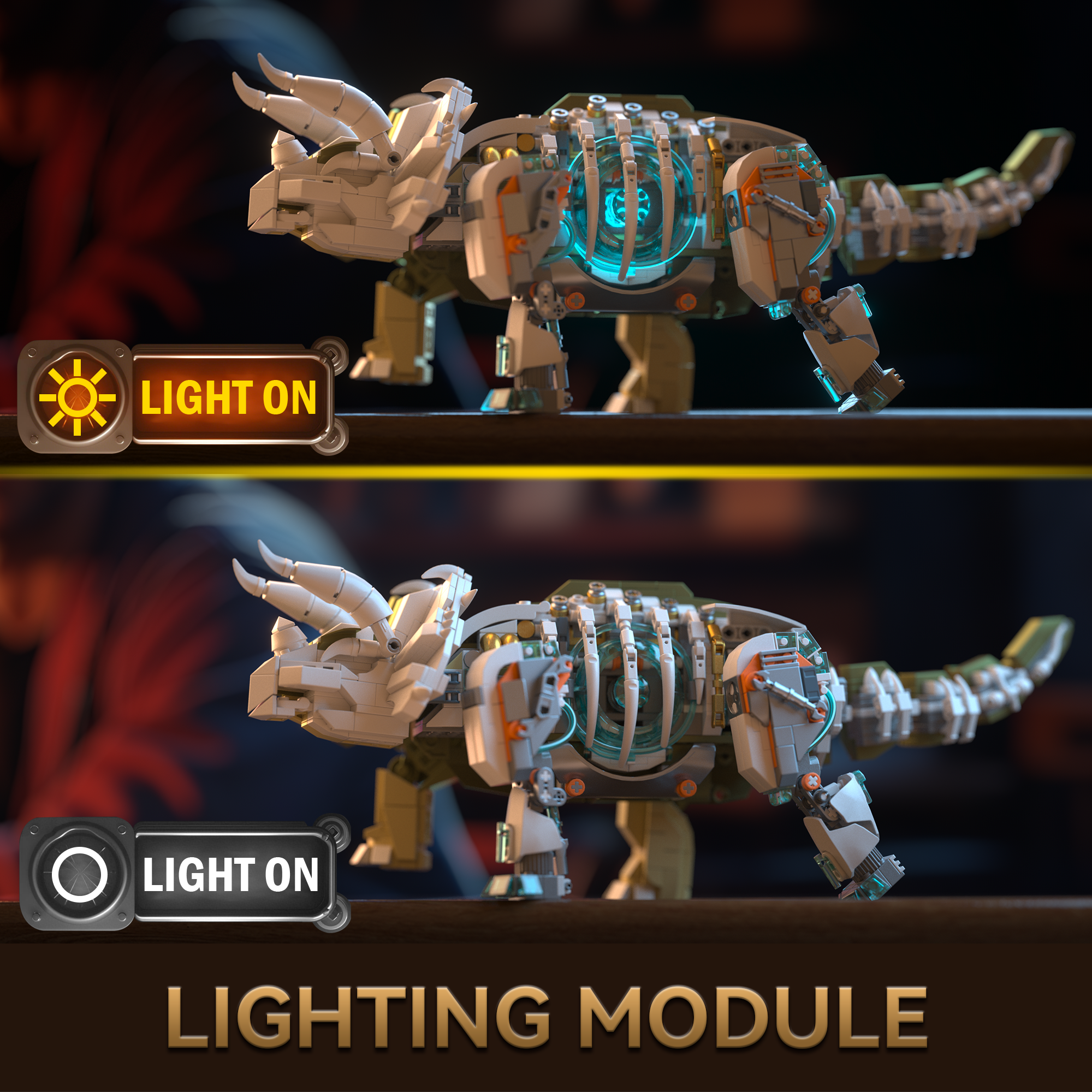Mecha Dino Triceratops