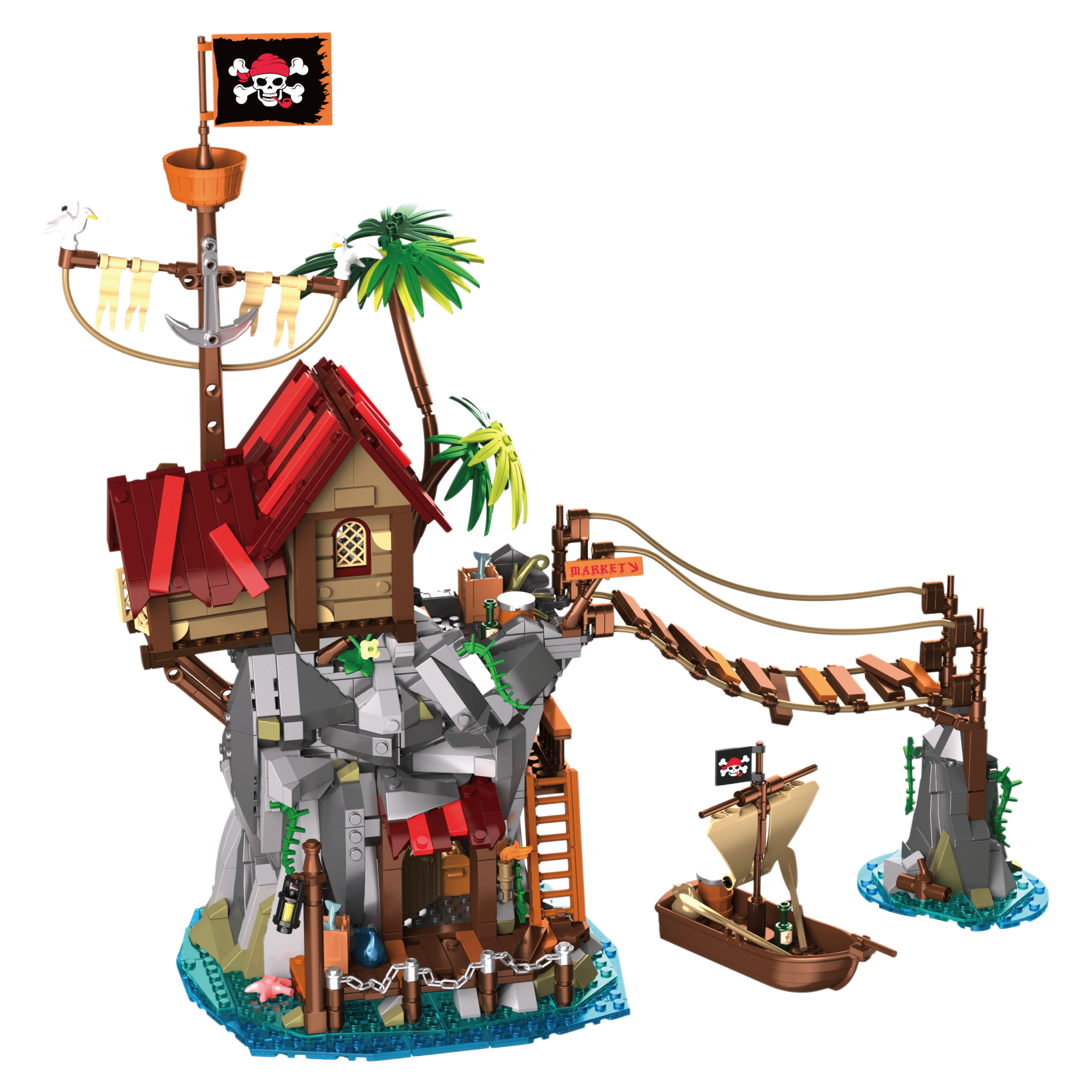 Cliffside Broken Mast Cabin