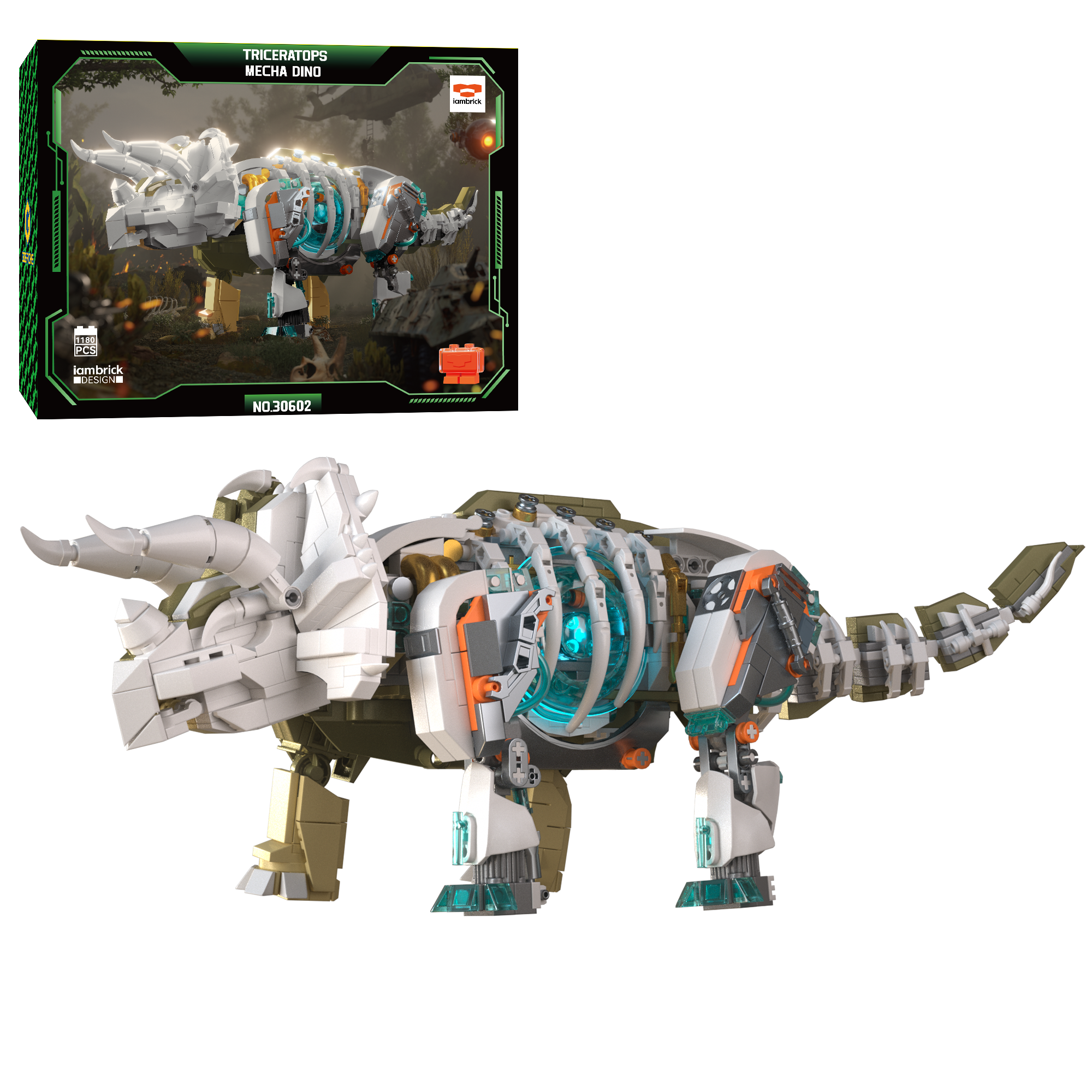 Mecha Dino Triceratops