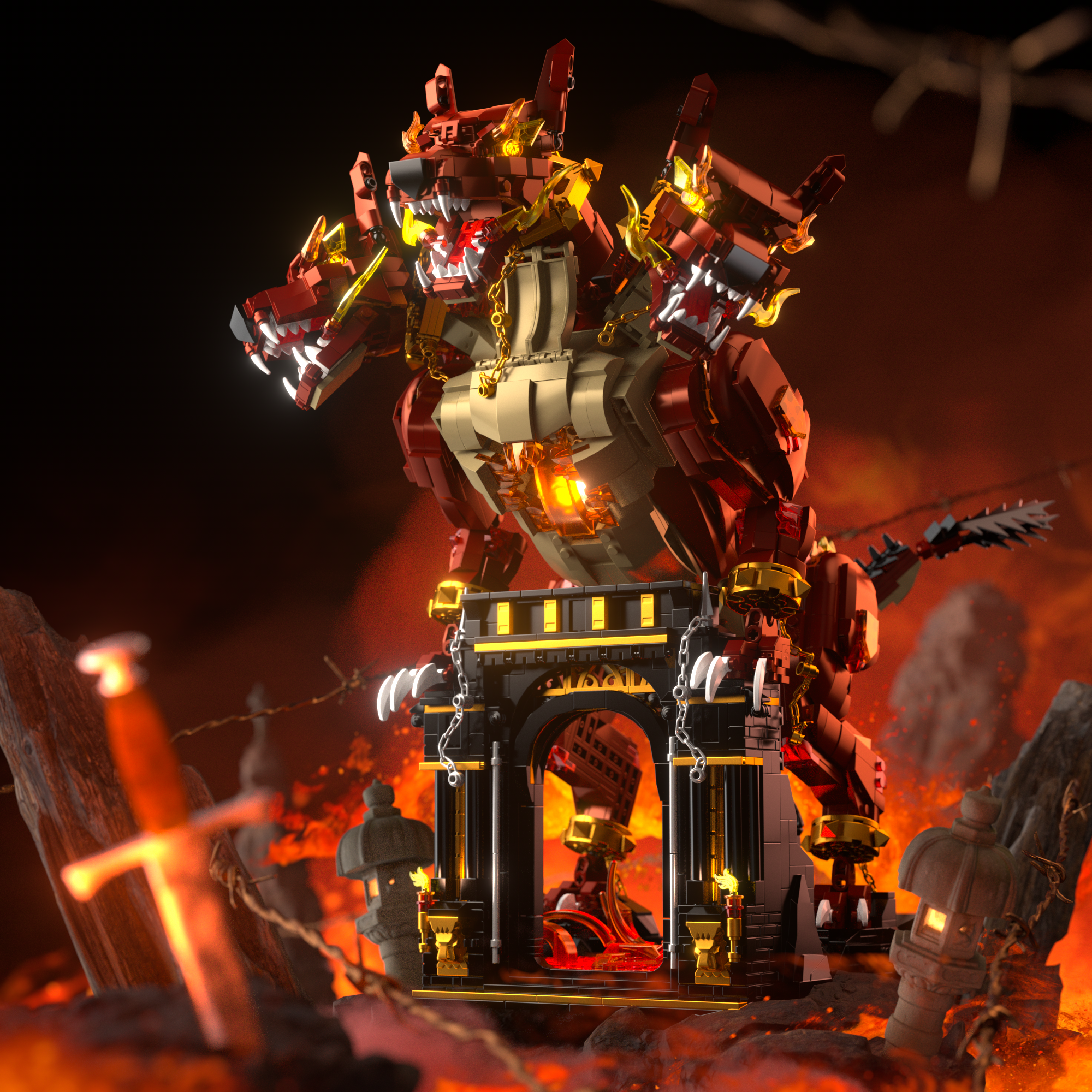 Cerberus of the Inferno