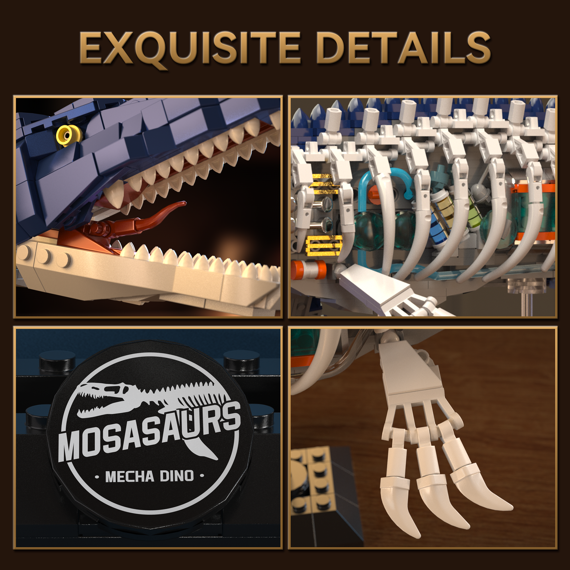 Mecha Dino Mosasaurus
