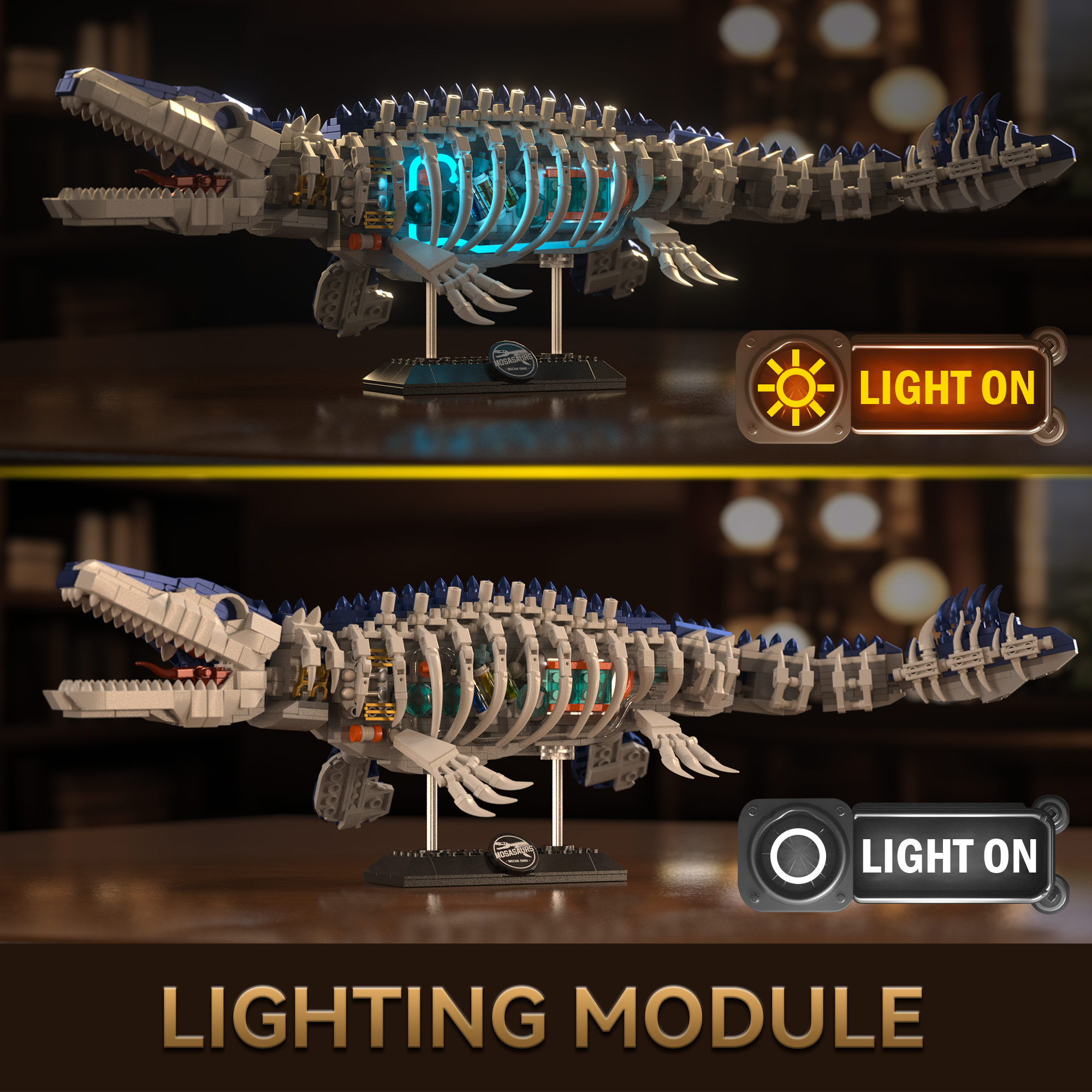 Mecha Dino Mosasaurus